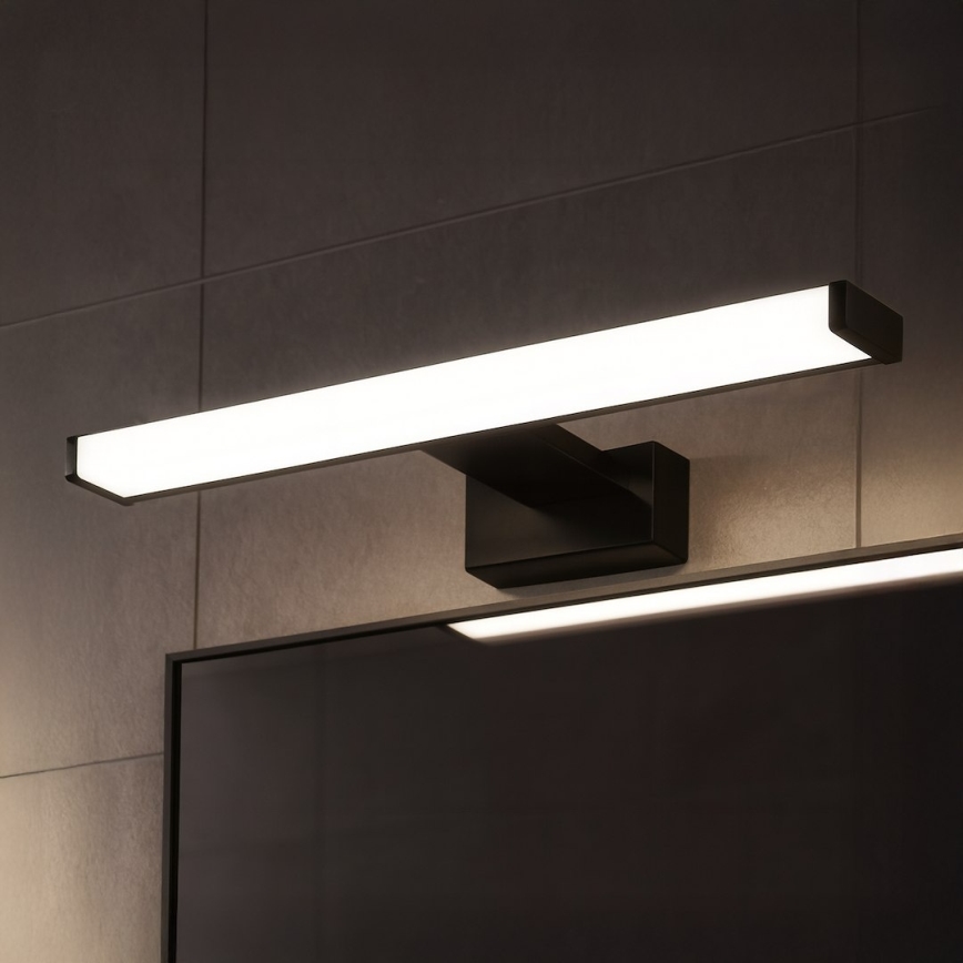 Éclairage LED pour miroir MIRORE LED/8W/230V 40 cm IP44 noir
