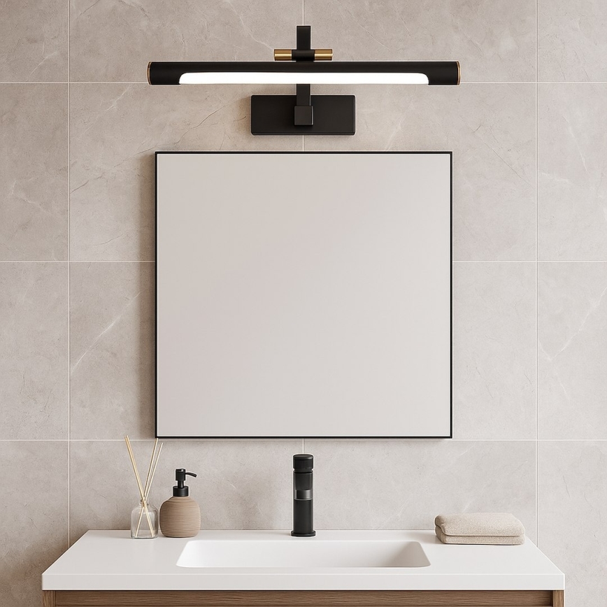 Éclairage LED pour miroir VINCI LED/12W/230V 40 cm IP44 noir