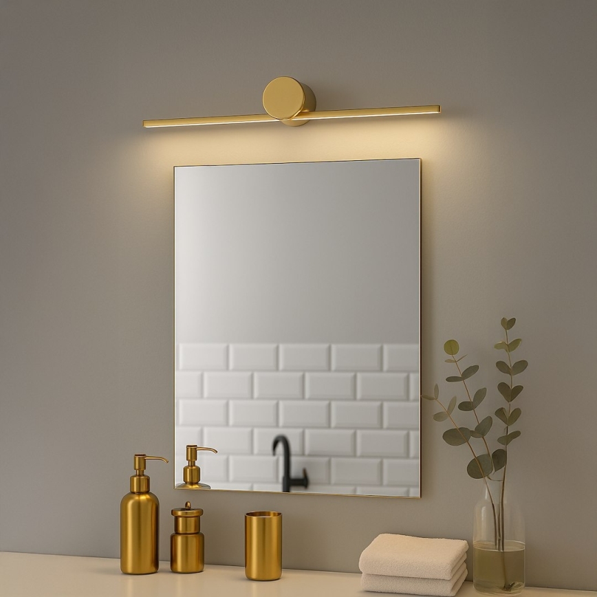 Éclairage pour miroir de salle de bains ARTIST LED/6W/230V 40 cm IP44 doré