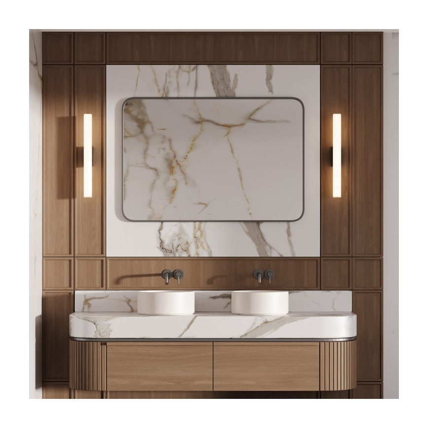 Éclairage LED pour miroir de salle de bains LINEA LED/12W/230V 3000/4000/6000K IP44 61 cm blanc