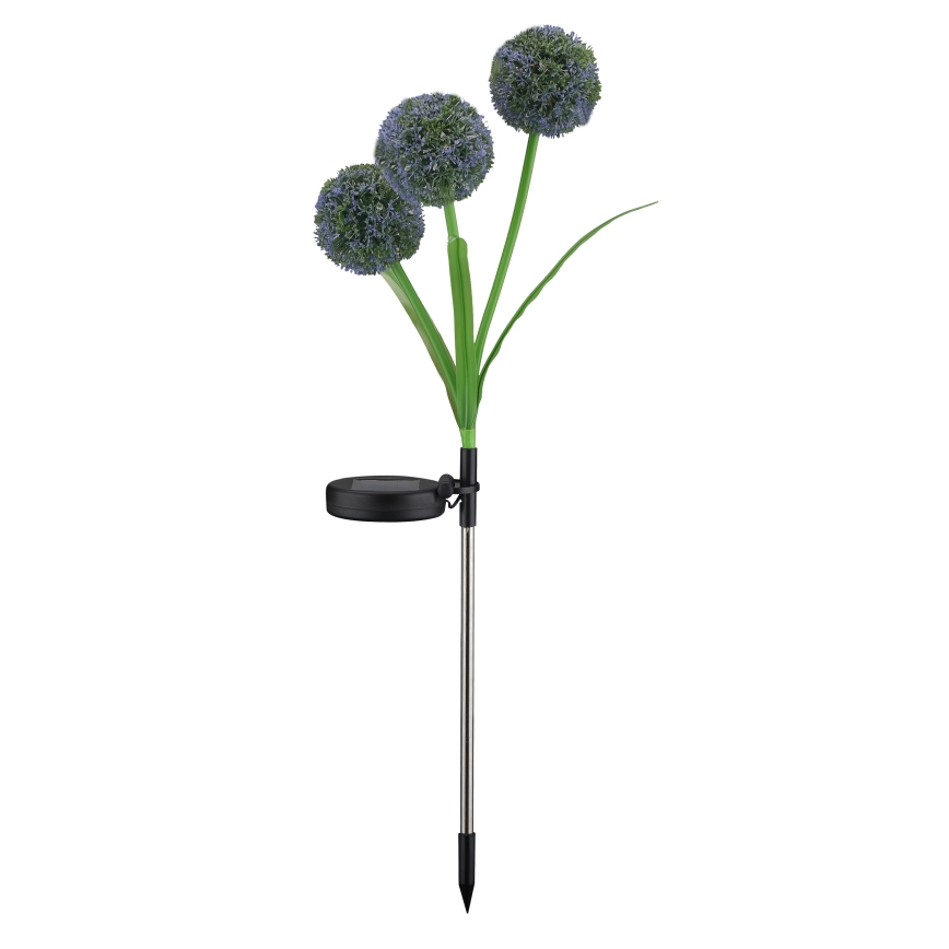 Éclairage solaire ALLIUM LED/1,2V 6500K 600 mAh IP44 noir