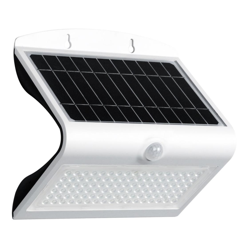 Éclairage solaire avec détecteur de mouvement et crépusculaire LED/6,8W/4000 mAh 3,7V IP65