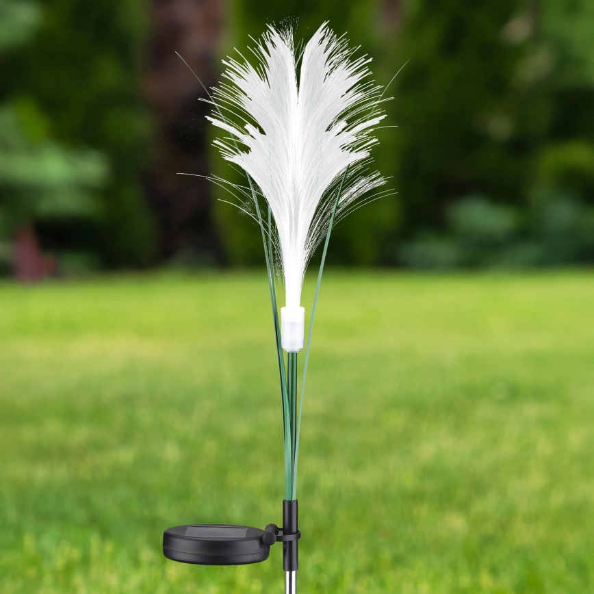 Éclairage solaire GRASS LED/1,2V 3000K 600 mAh IP44 noir