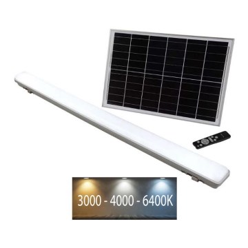 Éclairage solaire industriel avec détecteur à intensité variable LED/25W/230V 3000K/4000K/6400K IP65 + télécommande