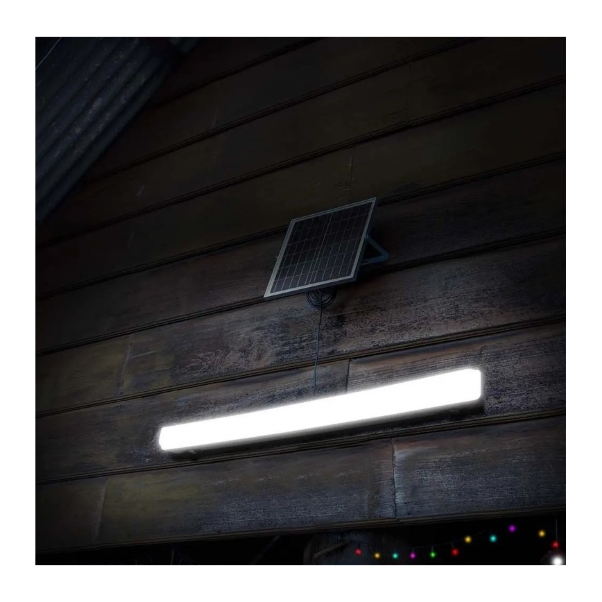Éclairage solaire industriel avec détecteur à intensité variable LED/25W/230V 3000K/4000K/6400K IP65 + télécommande