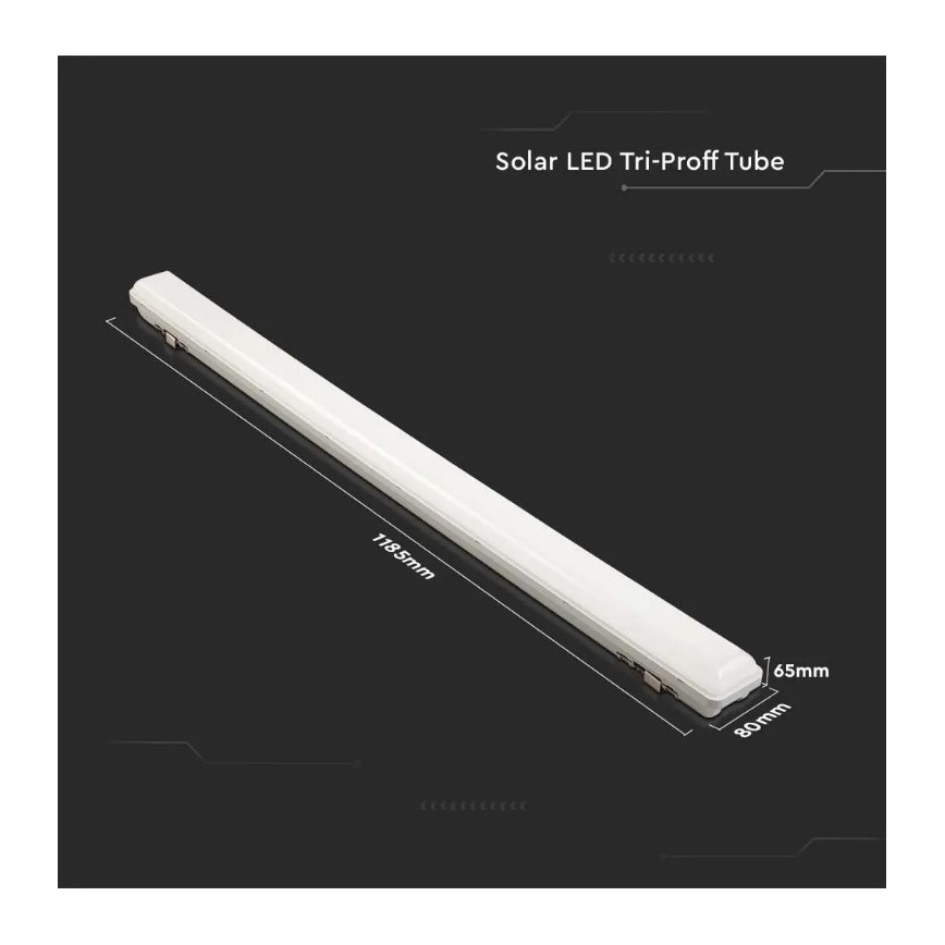 Éclairage solaire industriel avec détecteur à intensité variable LED/25W/230V 3000K/4000K/6400K IP65 + télécommande