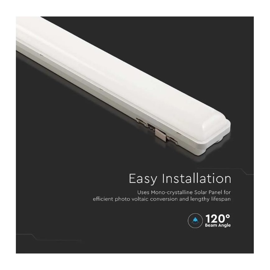 Éclairage solaire industriel avec détecteur à intensité variable LED/25W/230V 3000K/4000K/6400K IP65 + télécommande