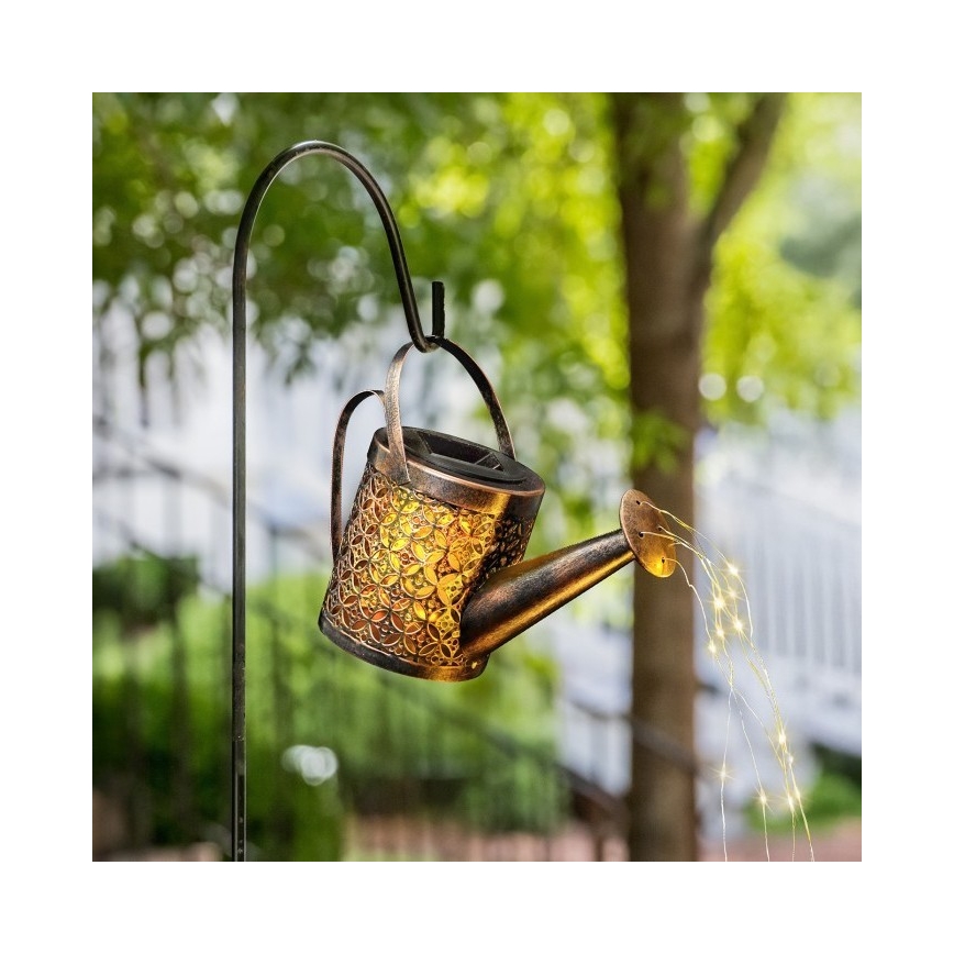 Éclairage solaire LED/0,06W/1,2V 1xAA 2700K IP44 300 mAh