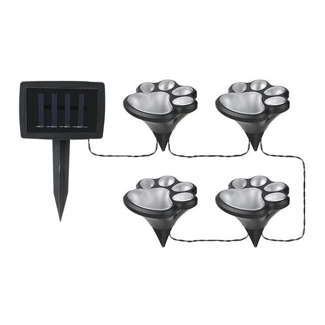 Éclairage solaire LED/0,14W/2V 600 mAh IP44 tlapky