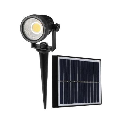 Éclairage solaire LED SPIKE LED/2W/5,5V IP65 4000K 1200 mAh