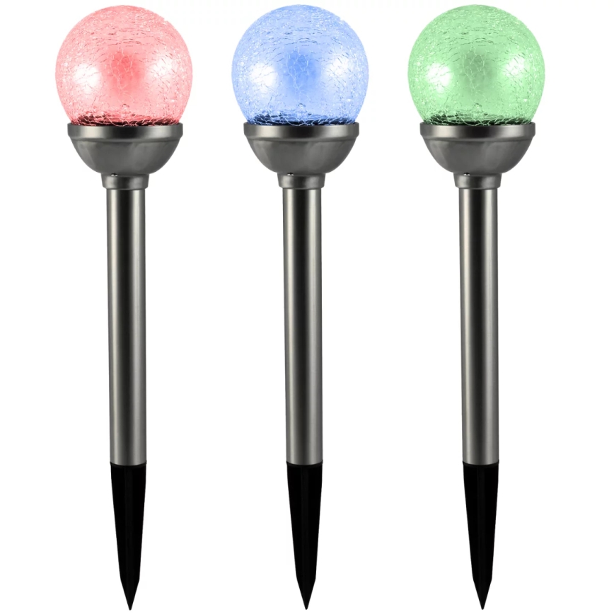 Éclairage solaire RGB LED/0,04W/1,2V 600 mAh IP44