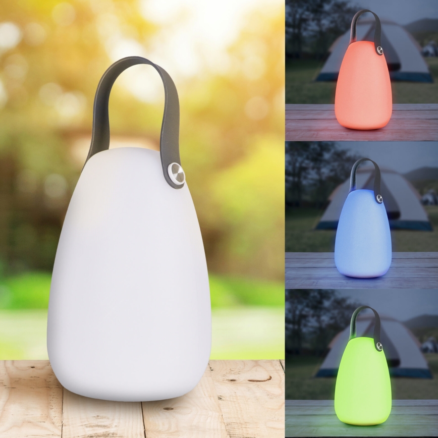 Éclairage solaire RGBW CANARIA LED/2W/1,2V 400 mAh IP44 blanc