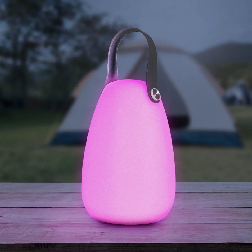 Éclairage solaire RGBW CANARIA LED/2W/1,2V 400 mAh IP44 blanc