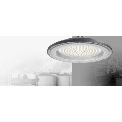 Eclairage technique industriel HIGHBAY LED/100W/230V 4500K IP65 gris
