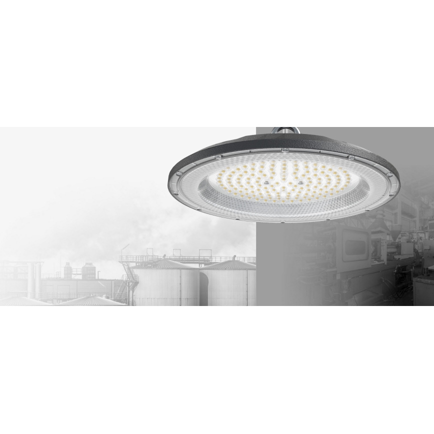 Eclairage technique industriel HIGHBAY LED/100W/230V 4500K IP65 gris