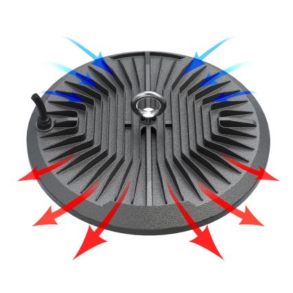 Eclairage technique industriel HIGHBAY LED/100W/230V 4500K IP65 gris