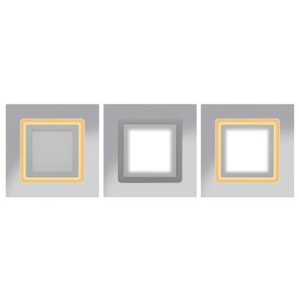 Ecolite DUO-S18W - Spot encastrable LED DUO LED/18W/230V + LED/6W