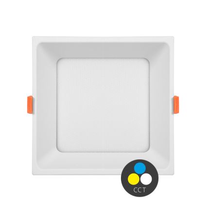 Spot encastrable TONY LED/12W/230V 3000/4000/6500K 12x12 cm blanc