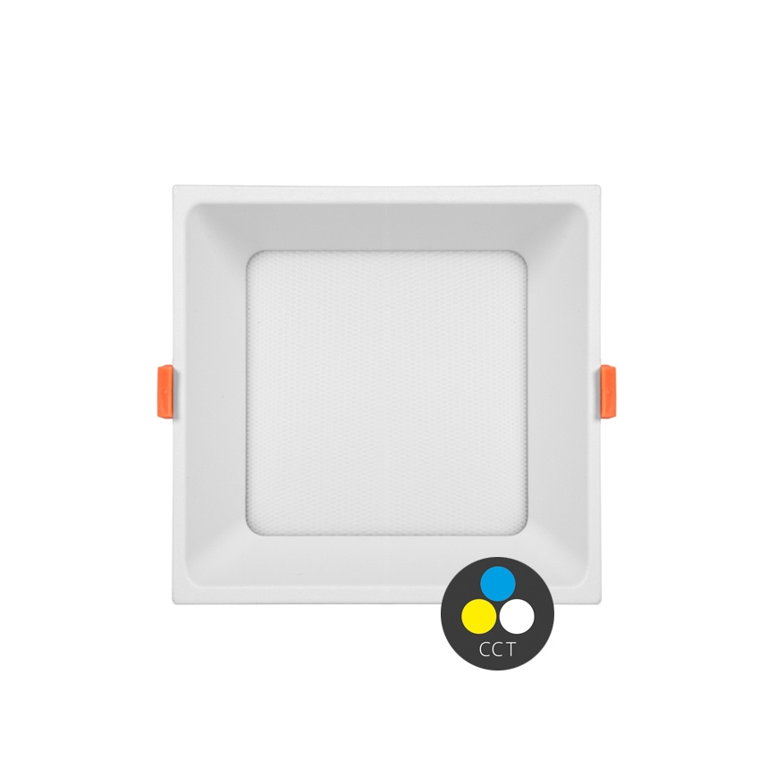Spot encastrable TONY LED/12W/230V 3000/4000/6500K 12x12 cm blanc