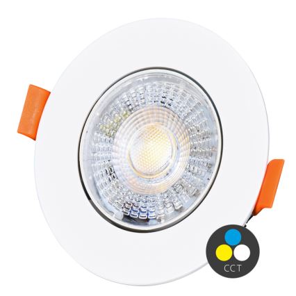 Spot encastrable à intensité variable ZITA LED/3/5/7W/230V 3000/4000/6000K d. 9 cm blanc