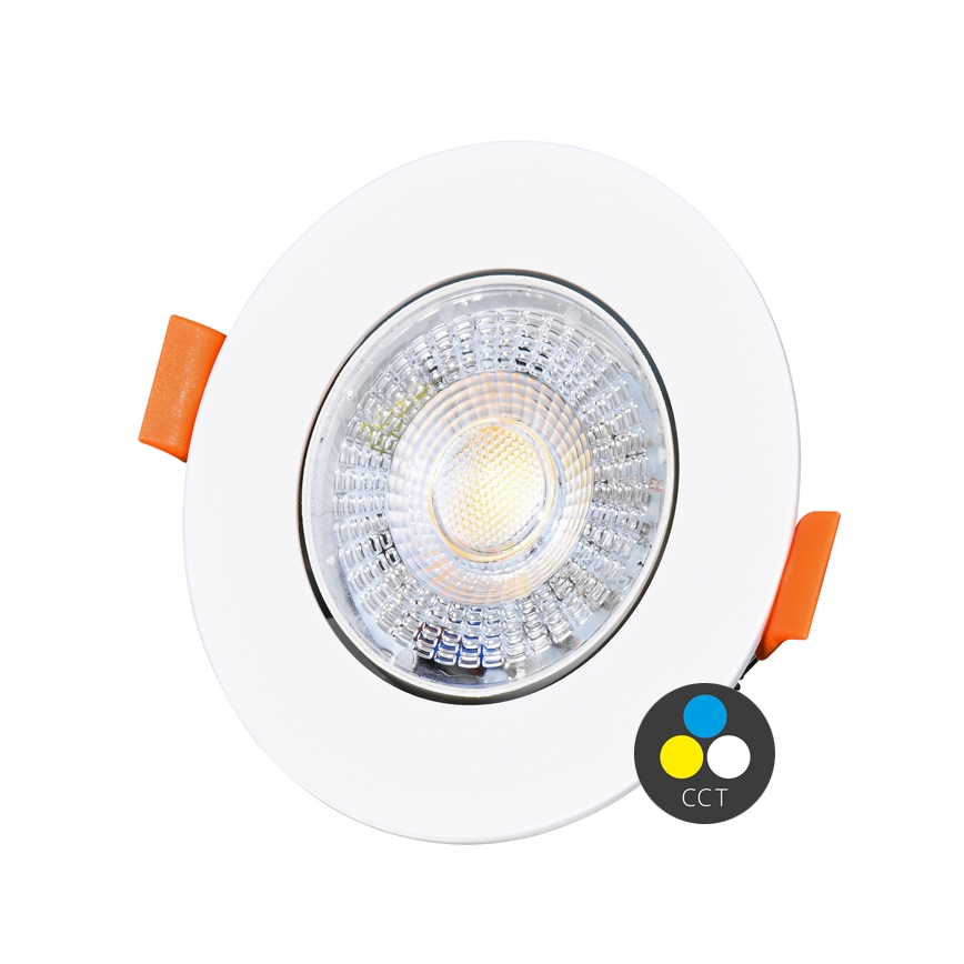 Spot encastrable à intensité variable ZITA LED/3/5/7W/230V 3000/4000/6000K d. 9 cm blanc