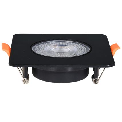 Spot encastrable à intensité variable KENT LED/3/5/7W/230V3000/4000/6000K 9x9 cm noir