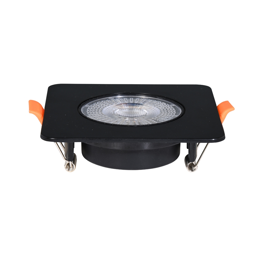 Spot encastrable à intensité variable KENT LED/3/5/7W/230V3000/4000/6000K 9x9 cm noir