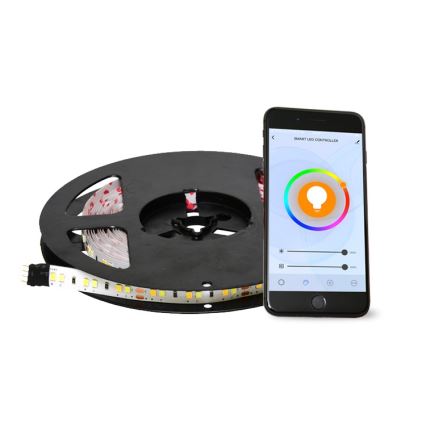 Ruban LED RGB à intensité variable Wi-Fi 5 m LED/48W/230V TUYA + télécommande