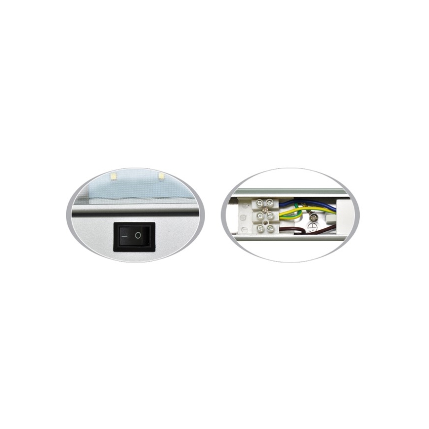 Ecolite TL2016-28SMD/5,5W - Réglette LED pour meuble de cuisine GANYS LED/5,5W/230V