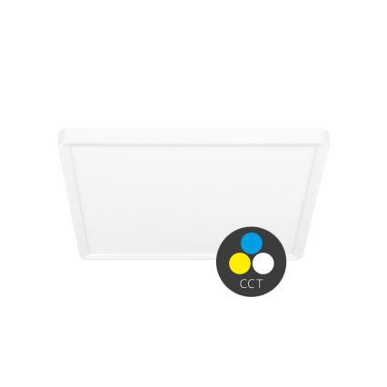 Plafonnier TERY LED/24W/230V 3000/4000/6000K 30x30 cm IP40 blanc