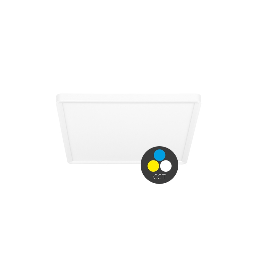 Plafonnier TERY LED/24W/230V 3000/4000/6000K 30x30 cm IP40 blanc