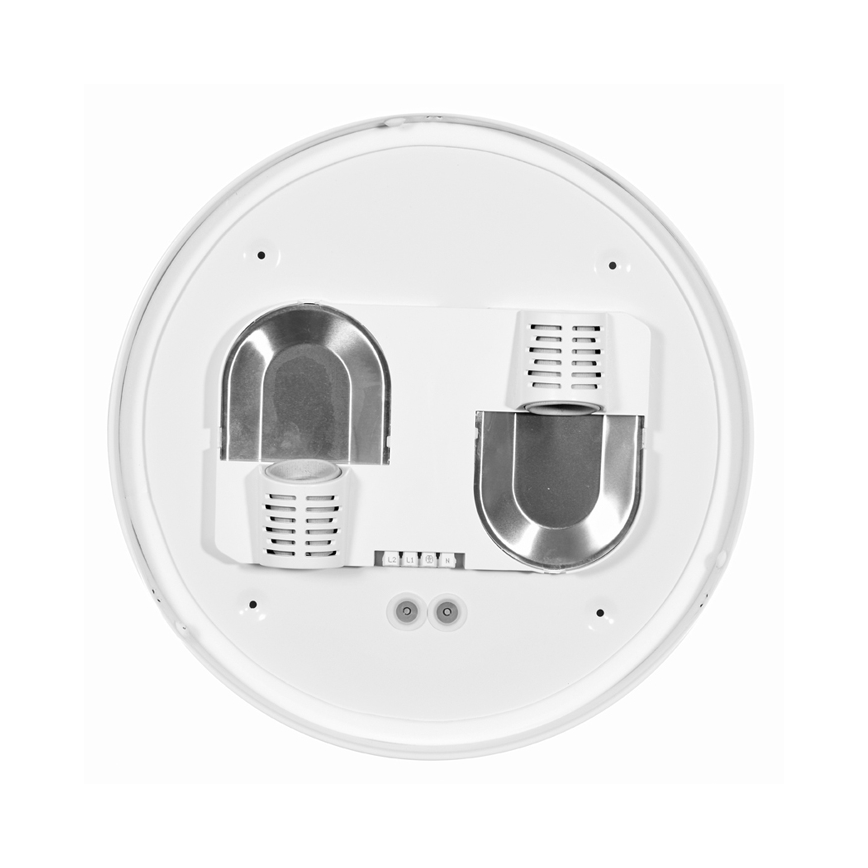 Plafonnier extérieur HECTOR 2xE27/60W/230V d. 40 cm IP44 opale blanc