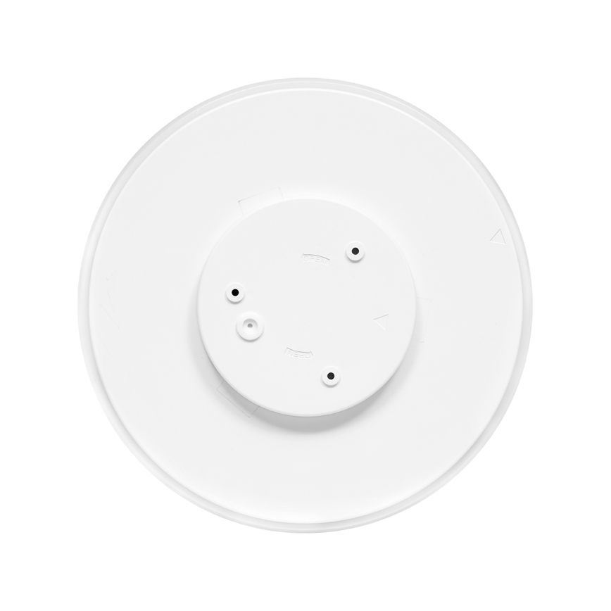Plafonnier salle de bain LIRA LED/18W/230V 4000K d. 29,5 cm IP44 noir