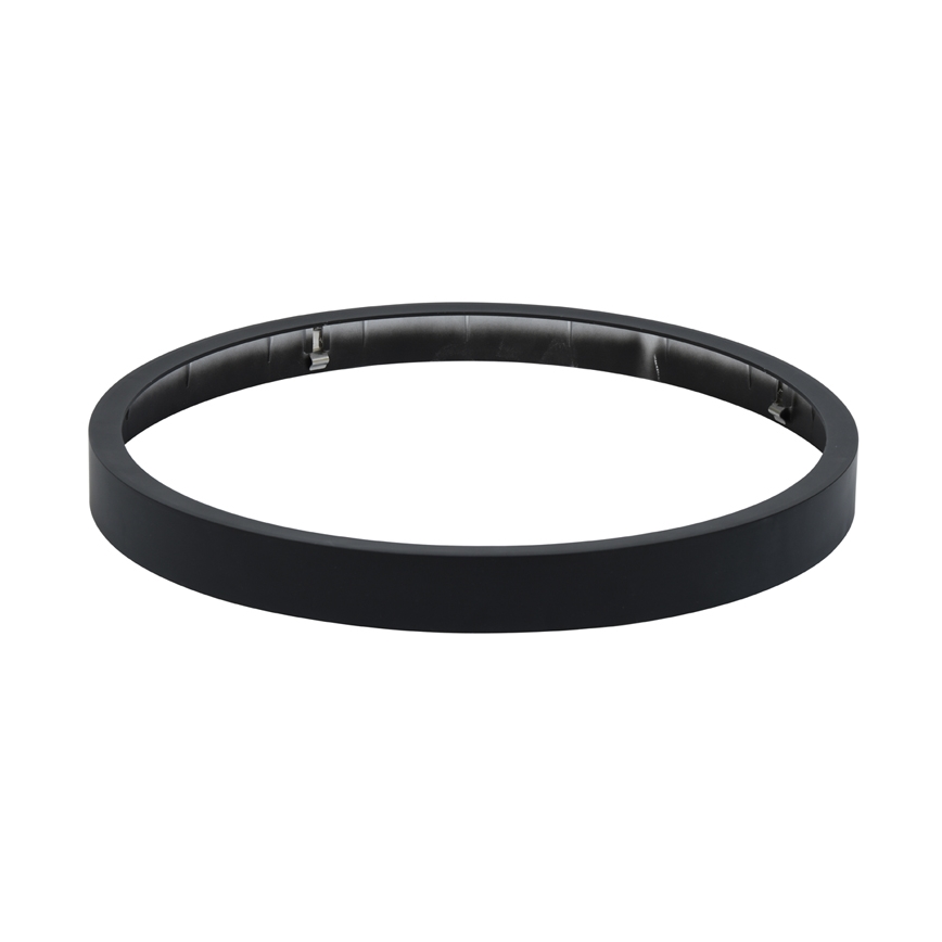 Plafonnier salle de bain LIRA LED/18W/230V 4000K d. 29,5 cm IP44 noir
