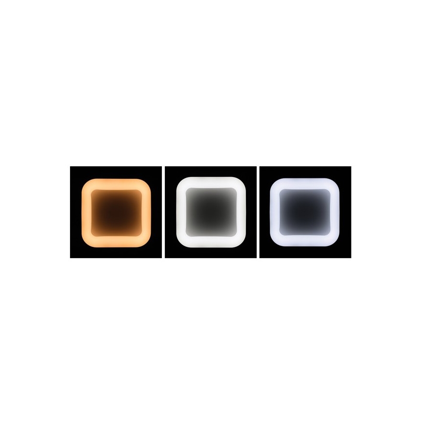 Suspension filaire LED à intensité variable NEST LED/40W/230V 3000-6500K gris + télécommande