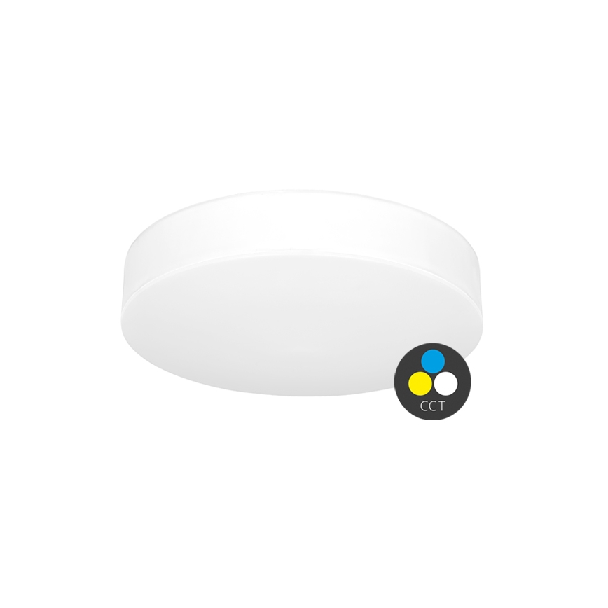 Plafonnier salle de bain MAKARON LED/24W/230V 3000/4000/6000K d. 30 cm IP44 blanc