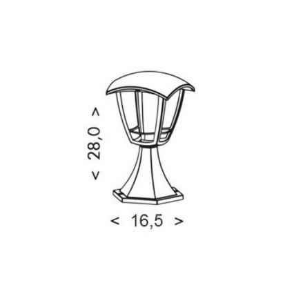 Lampe d'extérieur VERONA LED/8W/230V IP44