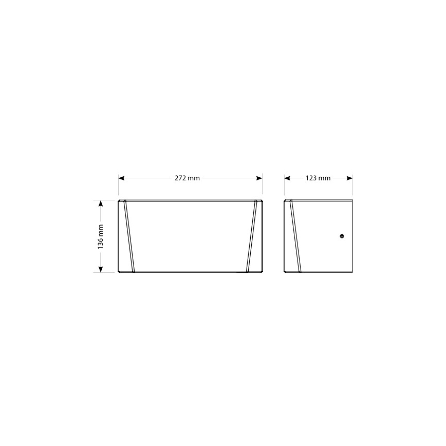 EcoStep 10307 - Sèche-mains R4.1 720W/230V blanc