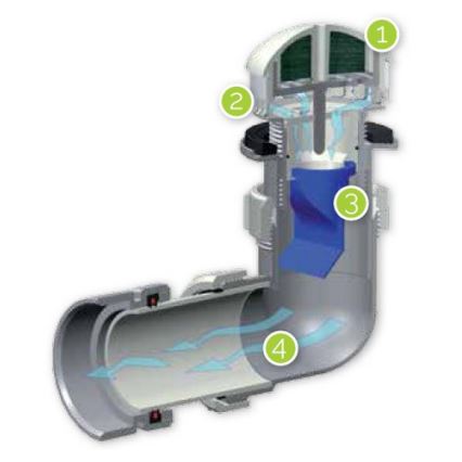 EcoStep 30011 - Urinoir sans eau P1.1 céramique/blanc