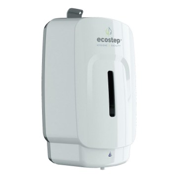 EcoStep 50051 - Distributeur automatique de savon sans contact S3 1000 ml, 4xAA, blanc