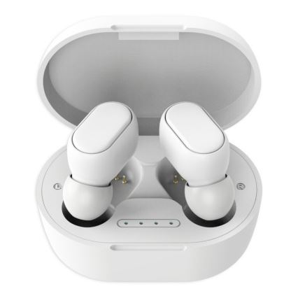 Ecouteurs sans fil étanches Bluetooth 90 mAh blanc