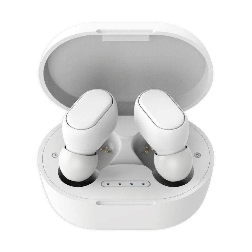 Ecouteurs sans fil étanches Bluetooth 90 mAh blanc