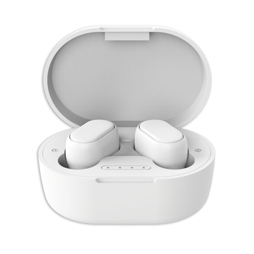 Ecouteurs sans fil étanches Bluetooth 90 mAh blanc