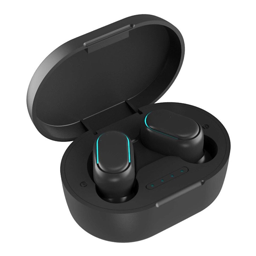 Ecouteurs sans fil étanches Bluetooth noir