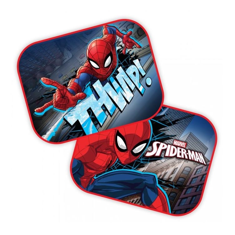 Écran solaire pour enfants avec ventouse 2 pcs SPIDERMAN