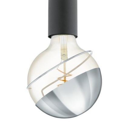 Eglo 11908 -  Capuchon sphérique décoratif pour ampoule G125 chrome brillant