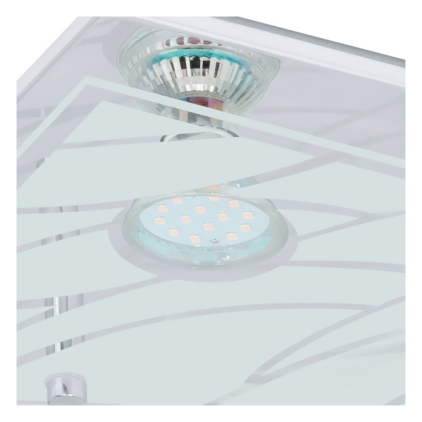 Eglo 13674 - plafonnier LED FARELLA 4xGU10/3W/230V
