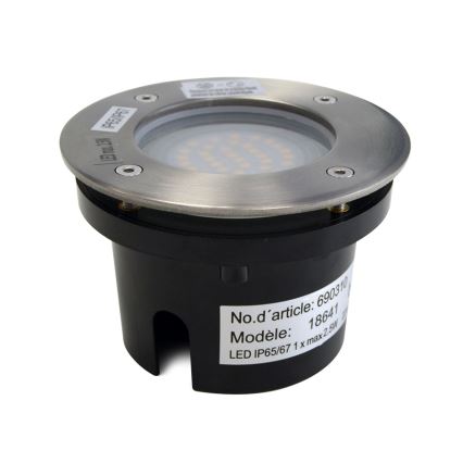 EGLO Blooma - Spot LED encastrable dans le sol UNION 1xLED/2,5W/230V IP65