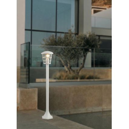 Eglo 18799 - Luminaire d'extérieur LED ALORIA 1xE27/8,5W/230V IP44 blanc
