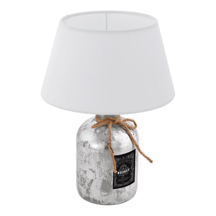 Eglo 202115 - Lampe de table MOJADA 1xE27/40W/230V blanche